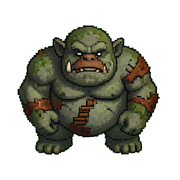 Troll (16-Bit) - 256x256 pixel art sprite