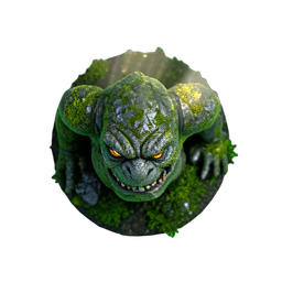 Troll (HD-2D) - 256x256 pixel art sprite