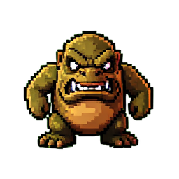 Troll - 256x256 pixel art sprite
