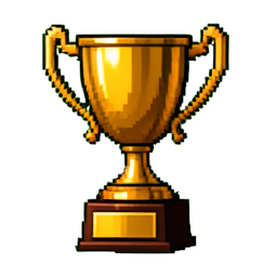Trophy Case - 256x256 pixel art sprite