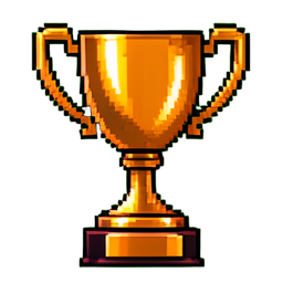 Trophy Hall - 256x256 pixel art sprite