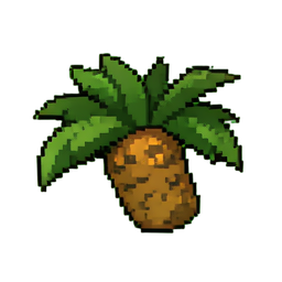 Ruche tropicale — sprite pixel art 256×256