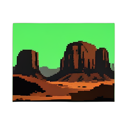 Cardo seco rolando — sprite pixel art 256×256