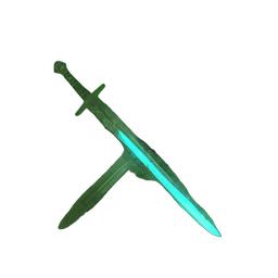 Twin Swordsman (Atmospheric) - 256x256 pixel art sprite