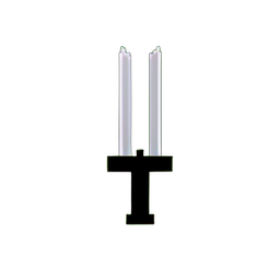 Twin Swordsman (Low-Res) — 256×256 pixel art sprite