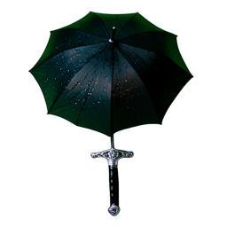 Épée Parapluie (Cinématique) — sprite pixel art 256×256