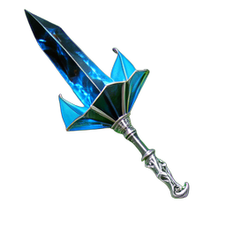 Umbrella Sword (HD-2D) - 256x256 pixel art sprite