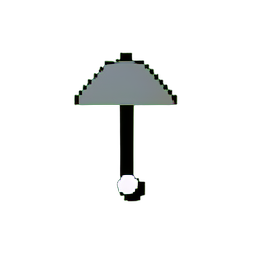 Épée Parapluie (Low-Res) — sprite pixel art 256×256