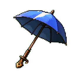 Umbrella Sword - 256x256 pixel art sprite