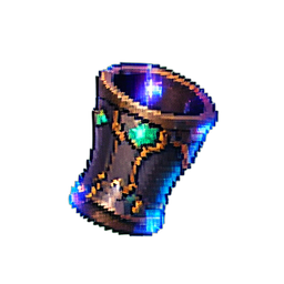 Bracelet de Résistance Inhabituel — sprite pixel art 256×256