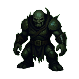 Exécuteur Inmortel — sprite pixel art 256×256