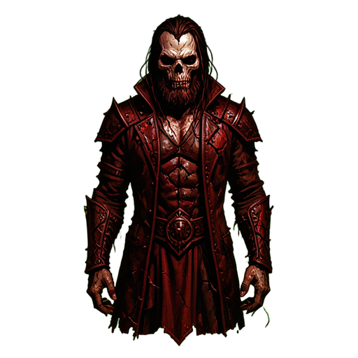 Seelenwächter Hoch Blass — 512×512 Pixel-Art-Sprite