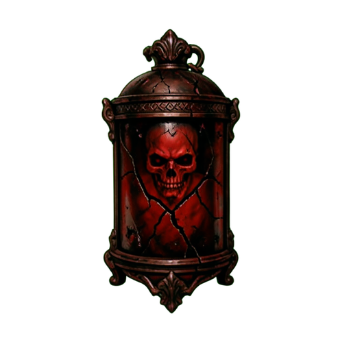 Frasco de Água Impura — sprite pixel art 512×512