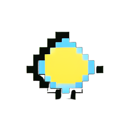 Ícone de índice UV — sprite pixel art 256×256