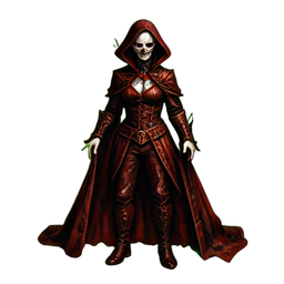 Vampirische Braut mit Schleier — 256×256 Pixel-Art-Sprite