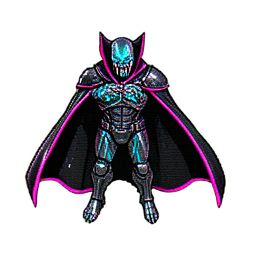 Vampire Count (Cyberpunk) - 256x256 pixel art sprite
