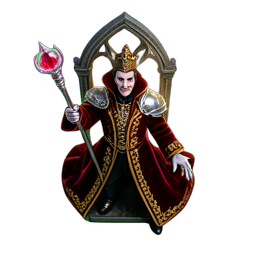 Conteo de Vampiros (HD-2D) — sprite pixel art 256×256