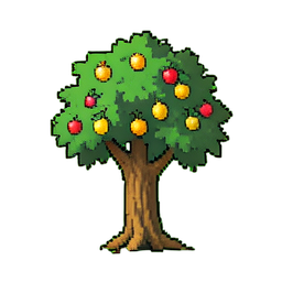 Vanille-Ranke — 256×256 Pixel-Art-Sprite