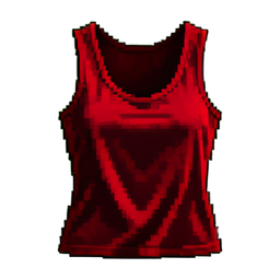 ベルベットタンクトップ — 256×256 ピクセルアートスプライト