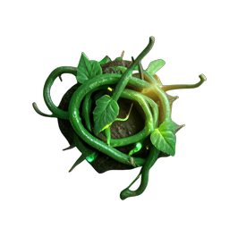 Vine Creeper (HD-2D) - 256x256 pixel art sprite