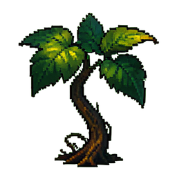 Vine Creeper - 256x256 pixel art sprite