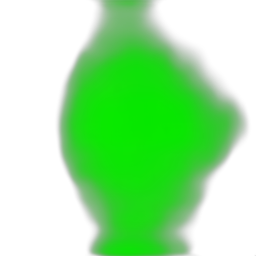 つる植物の壁 — 256×256 ピクセルアートスプライト