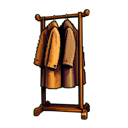 Armario vintage — sprite pixel art 256×256