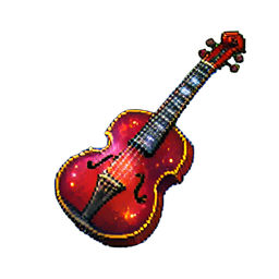 Viola — 256×256 Pixel-Art-Sprite