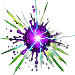 Virus Bug (VFX) - 256x256 pixel art sprite