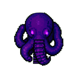 Void Tentacle (16-Bit) - 256x256 pixel art sprite