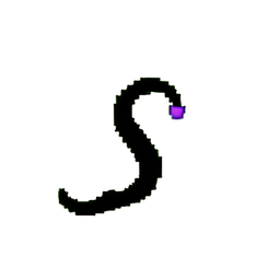 Void Tentacle (Low-Res) - 256x256 pixel art sprite