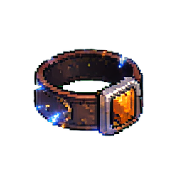 Cinturón de Vitalidad Volátil — sprite pixel art 256×256