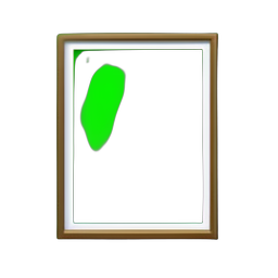 墙画画框 — 256×256 像素游戏素材