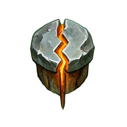 War Hammer (Atmospheric) — 256×256 pixel art sprite