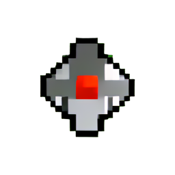 Martillo de Guerra (Baja Resolución) — sprite pixel art 256×256