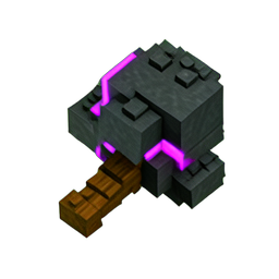 Martelo de Guerra (Voxel) — sprite pixel art 256×256