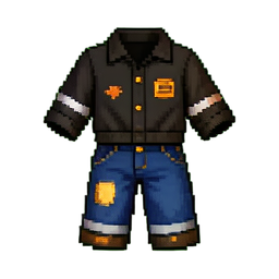 Wardrobe - 256x256 pixel art sprite