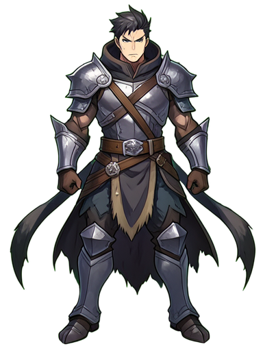 Peau de Bête du Seigneur — sprite pixel art 384×512