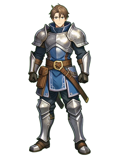 Berserker Masculino Guerreiro — sprite pixel art 384×512