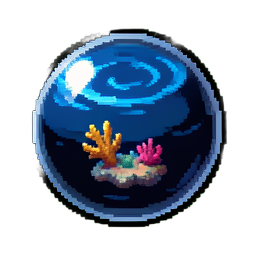 Water Deep (16-Bit) - 256x256 pixel art sprite