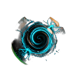 Water Deep (Cinematic) — 256×256 pixel art sprite