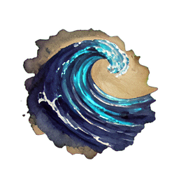 Water Ocean (Atmospheric) - 256x256 pixel art sprite