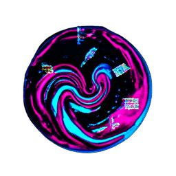 Water Ocean (Cyberpunk) - 256x256 pixel art sprite