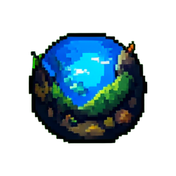 Water Ocean - 256x256 pixel art sprite