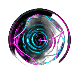 Wasserpfütze (Cyberpunk) — 256×256 Pixel-Art-Sprite