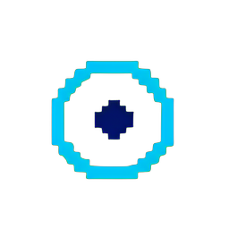 Water Pond (Low-Res) — 256×256 pixel art sprite