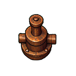 Water Pump (16-Bit) - 256x256 pixel art sprite