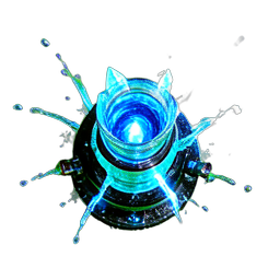 Bomba de Agua (VFX) — sprite pixel art 256×256