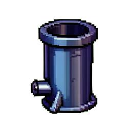Bomba de agua — sprite pixel art 256×256