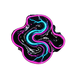 Water River (Cyberpunk) - 256x256 pixel art sprite